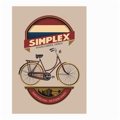 Simplex Bike 001 Design By Trijava Small Garden Flag (two Sides) by nate14shop