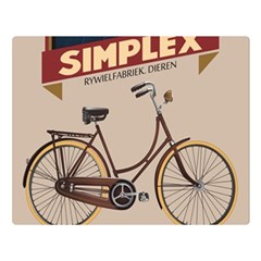 Simplex Bike 001 Design By Trijava Double Sided Flano Blanket (large)  by nate14shop