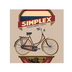 Simplex Bike 001 Design By Trijava Square Satin Scarf (30  X 30 ) by nate14shop