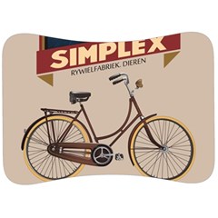 Simplex Bike 001 Design By Trijava Velour Seat Head Rest Cushion by nate14shop