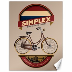 Simplex Bike 001 Design By Trijava Canvas 12  X 16  by nate14shop