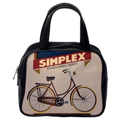 Simplex Bike 001 Design By Trijava Classic Handbag (one Side) by nate14shop