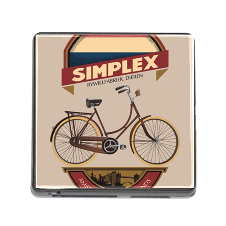 Simplex Bike 001 design by trijava Memory Card Reader (Square 5 Slot)