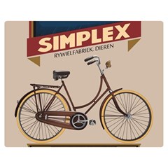 Simplex Bike 001 Design By Trijava Double Sided Flano Blanket (medium)  by nate14shop