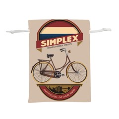 Simplex Bike 001 Design By Trijava Lightweight Drawstring Pouch (l) by nate14shop