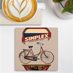 Simplex Bike 001 design by trijava UV Print Square Tile Coaster  Front