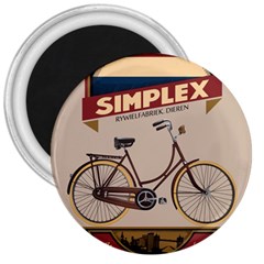 Simplex Bike 001 Design By Trijava 3  Magnets by nate14shop