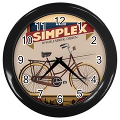 Simplex Bike 001 Design By Trijava Wall Clock (black) by nate14shop