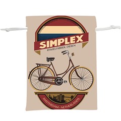 Simplex Bike 001 Design By Trijava  Lightweight Drawstring Pouch (xl) by nate14shop