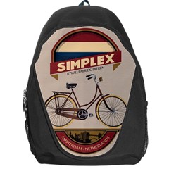 Simplex Bike 001 Design By Trijava Backpack Bag by nate14shop