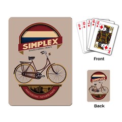 Simplex Bike 001 Design By Trijava Playing Cards Single Design (rectangle) by nate14shop