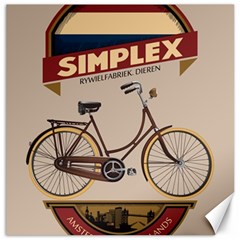 Simplex Bike 001 Design By Trijava Canvas 16  X 16  by nate14shop