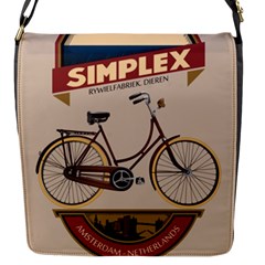 Simplex Bike 001 Design By Trijava Flap Closure Messenger Bag (s) by nate14shop