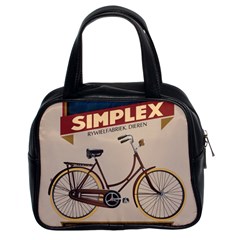 Simplex Bike 001 Design By Trijava Classic Handbag (two Sides) by nate14shop