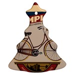 Simplex Bike 001 design by trijava Christmas Tree Ornament (Two Sides) Back