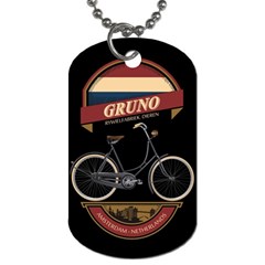 Gruno Bike 002 By Trijava Printing Dog Tag (one Side) by nate14shop