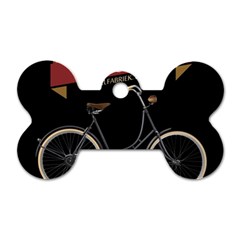 Gruno Bike 002 By Trijava Printing Dog Tag Bone (one Side) by nate14shop