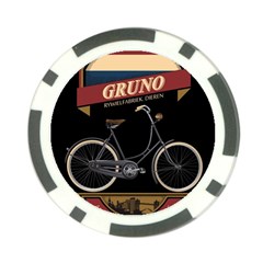 Gruno Bike 002 By Trijava Printing Poker Chip Card Guard by nate14shop