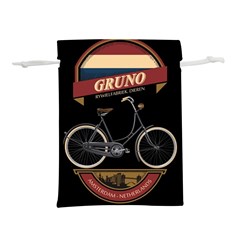 Gruno Bike 002 By Trijava Printing Lightweight Drawstring Pouch (l) by nate14shop