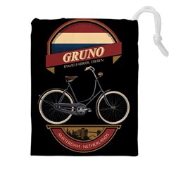 Gruno Bike 002 By Trijava Printing Drawstring Pouch (4xl) by nate14shop