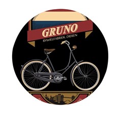 Gruno Bike 002 By Trijava Printing Mini Round Pill Box (pack Of 3) by nate14shop