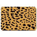 Animal print - Leopard Jaguar dots Large Doormat  30 x20  Door Mat