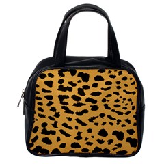 Animal Print - Leopard Jaguar Dots Classic Handbag (one Side) by ConteMonfrey