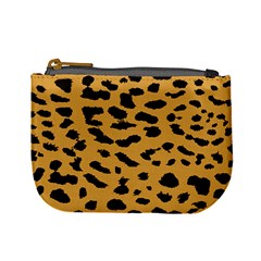 Animal Print - Leopard Jaguar Dots Mini Coin Purse by ConteMonfrey