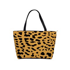 Animal Print - Leopard Jaguar Dots Classic Shoulder Handbag by ConteMonfrey