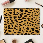 Animal print - Leopard Jaguar dots Cosmetic Bag (XL) Back