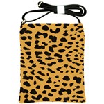 Animal print - Leopard Jaguar dots Shoulder Sling Bag Front