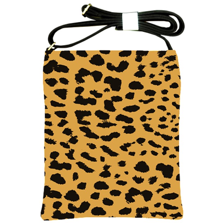 Animal print - Leopard Jaguar dots Shoulder Sling Bag