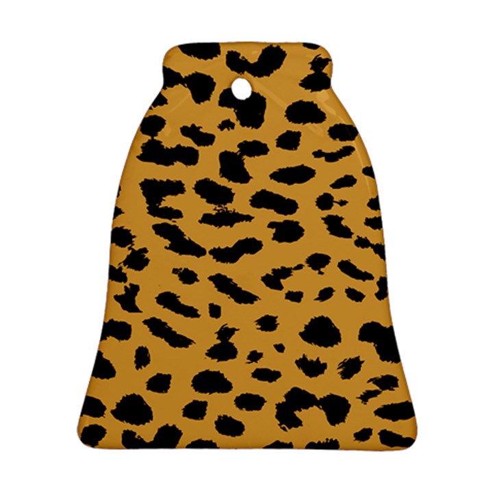 Animal print - Leopard Jaguar dots Ornament (Bell)