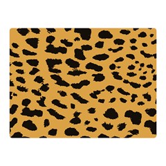 Animal Print - Leopard Jaguar Dots Double Sided Flano Blanket (mini)  by ConteMonfrey