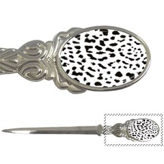 Black And White Leopard Dots Jaguar Letter Opener