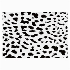 Black And White Leopard Dots Jaguar Large Glasses Cloth by ConteMonfrey