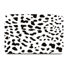 Black And White Leopard Dots Jaguar Plate Mats by ConteMonfrey