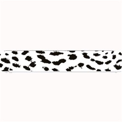 Black And White Leopard Dots Jaguar Small Bar Mats by ConteMonfrey