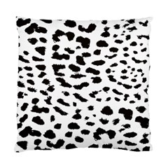 Black And White Leopard Dots Jaguar Standard Cushion Case (one Side) by ConteMonfrey