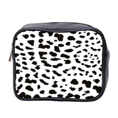 Black And White Leopard Dots Jaguar Mini Toiletries Bag (two Sides) by ConteMonfrey