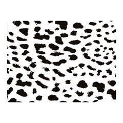 Black And White Leopard Dots Jaguar Double Sided Flano Blanket (mini)  by ConteMonfrey