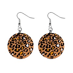 Leopard Jaguar Dots Mini Button Earrings by ConteMonfrey