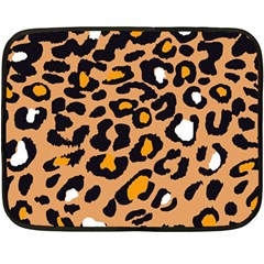 Leopard Jaguar Dots Fleece Blanket (mini) by ConteMonfrey