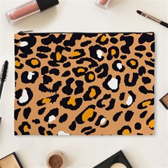 Leopard Jaguar Dots Cosmetic Bag (xl) by ConteMonfrey