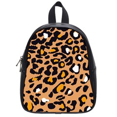 Leopard Jaguar Dots School Bag (small) by ConteMonfrey