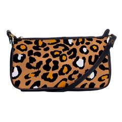 Leopard Jaguar Dots Shoulder Clutch Bag by ConteMonfrey