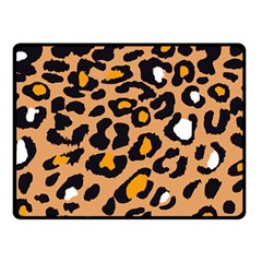 Leopard Jaguar Dots Fleece Blanket (small)