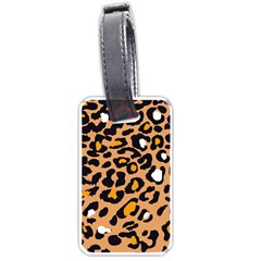 Leopard Jaguar Dots Luggage Tag (one Side) by ConteMonfrey