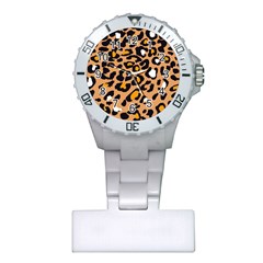 Leopard Jaguar Dots Plastic Nurses Watch by ConteMonfrey