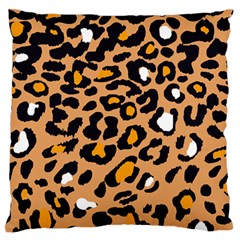 Leopard Jaguar Dots Standard Flano Cushion Case (one Side) by ConteMonfrey